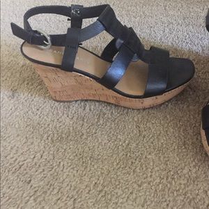 Franco Sarto wedge sandal 7.5